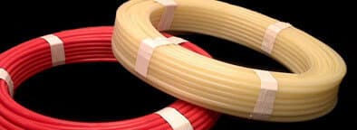 Red and Yellow plastic tubing